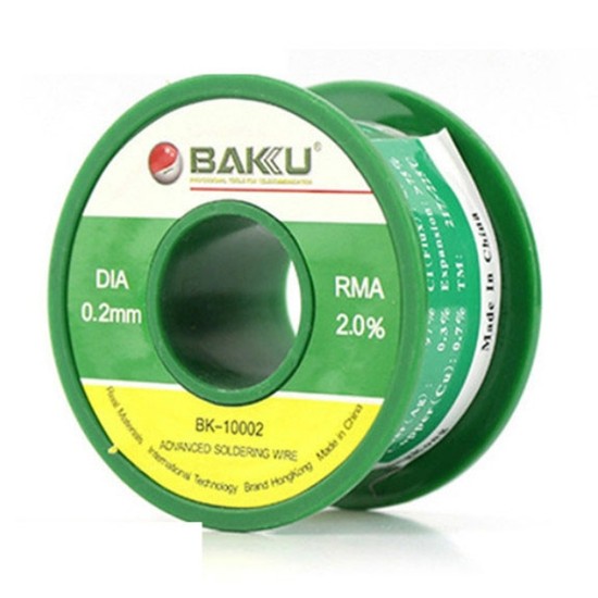 Baku Soldering Wire BK-10002 0.2mm 50g